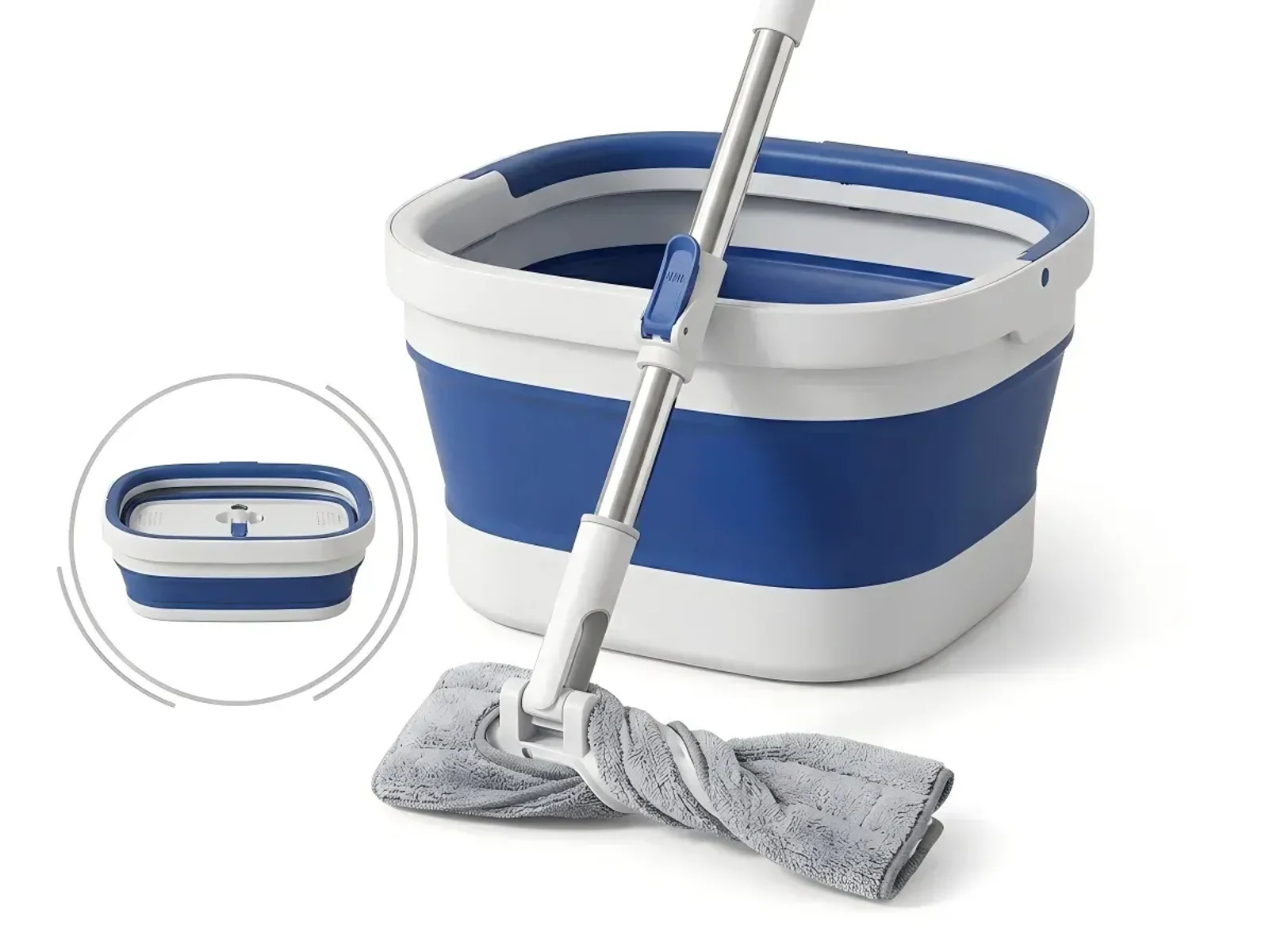 Conjunto de balde e mop